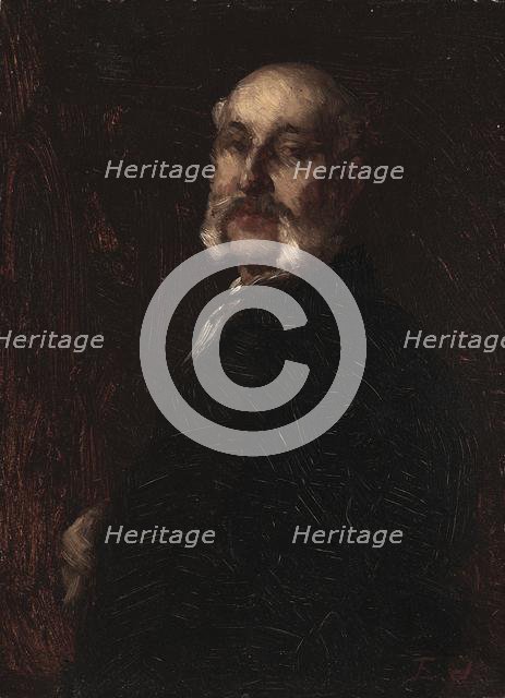 Samuel W. Rowse, c. 1881. Creator: Eastman Johnson (American, 1824-1906).