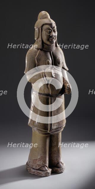 Funerary Sculpture of a Soldier, between 581 and 618. Creator: Unknown.