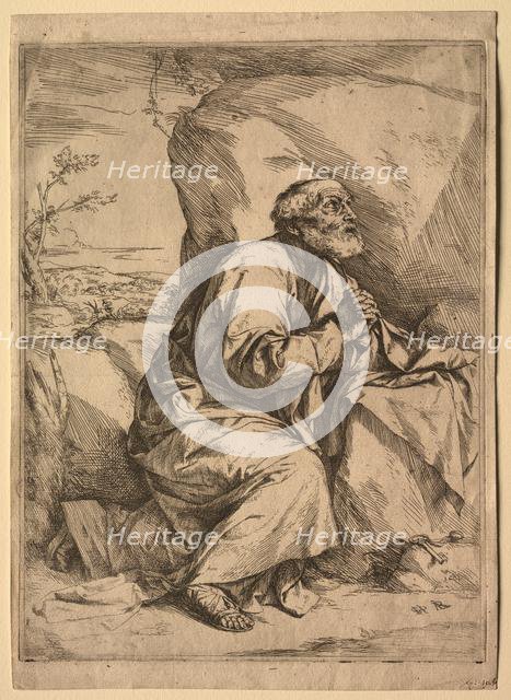 The Penitent St. Peter. Creator: Jusepe de Ribera (Spanish, 1591-1652).