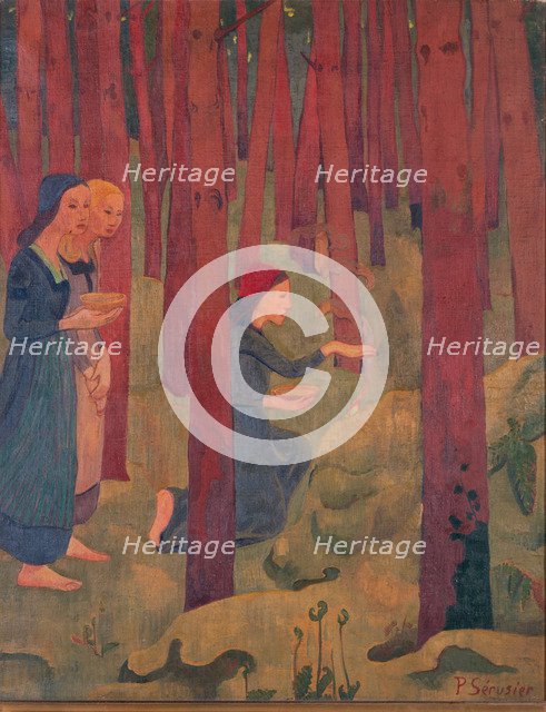 The enchantment or The sacred grove. (L'Incantation ou Le Bois Sacré).