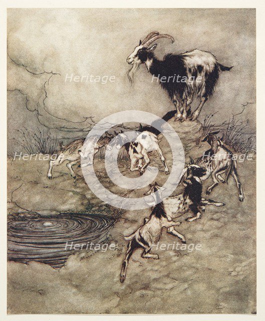 The Wolf and the Seven Kids, 1909. 