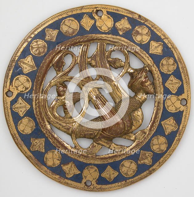 Medallion, French, before 1227. Creator: Unknown.