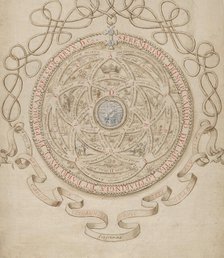 Anagram in Honor of Charles III, Duke of Lorraine and Bar, ca. 1595-1605. Creator: Aegidius Sadeler II.