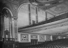 At the line of the balcony, the Allen Theatre, Cleveland, Ohio, 1925. Artist: Unknown.