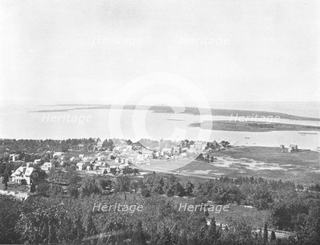 Sandy Hook, from Highland Light, New Jersey, USA, c1900.  Creator: Unknown.
