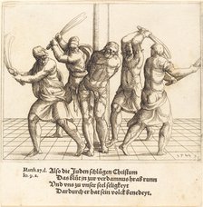 The Flagellation, 1548. Creator: Augustin Hirschvogel.