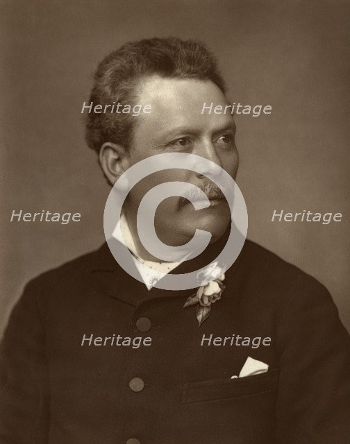 Lionel Brough, British actor, 1884. Artist: St James's Photographic Co