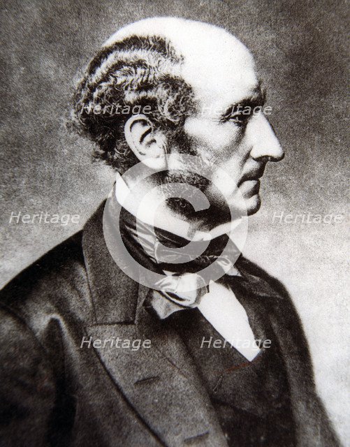 John Stuard Mill (1806-1877), English philosopher and economist.