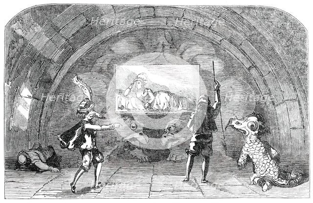 Scene from "Prince Dorus; or, The Romance of the Nose", 1850. Creator: Unknown.