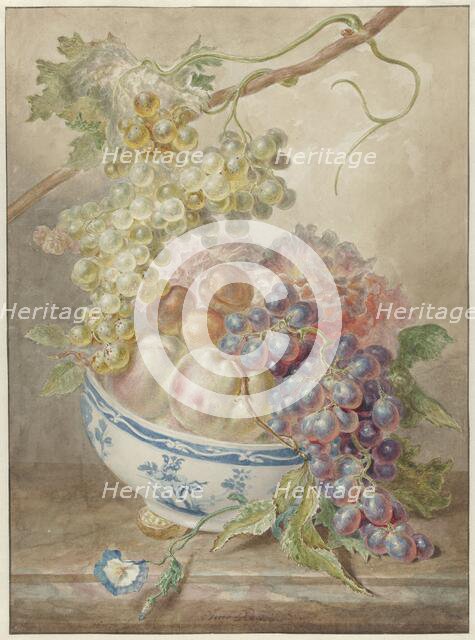 Bowl with fruit, 1746-1769. Creator: Jacob Xavery.