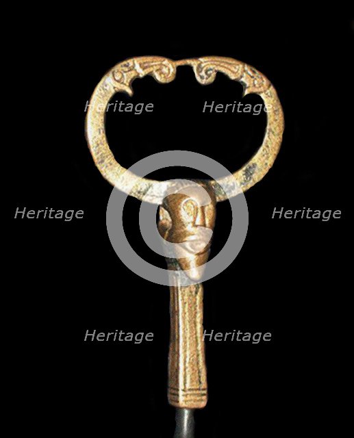 Figurine of a Norse god, probably Odin (from Staraya Ladoga), 751-775.