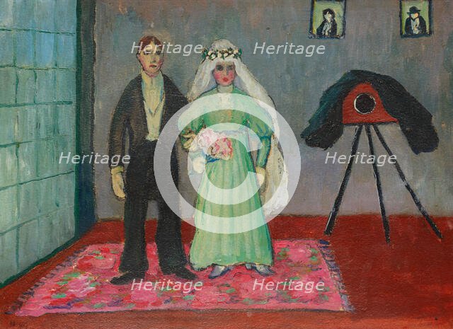 At the photographer's. Creator: Werefkin, Marianne, von (1860-1938).