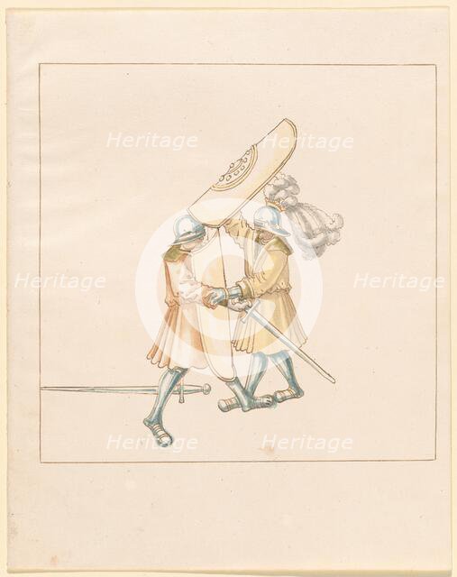 Freydal, The Book of Jousts and Tournament of Emperor Maximilian I: Combats...Plate 156, c1515. Creator: Unknown.