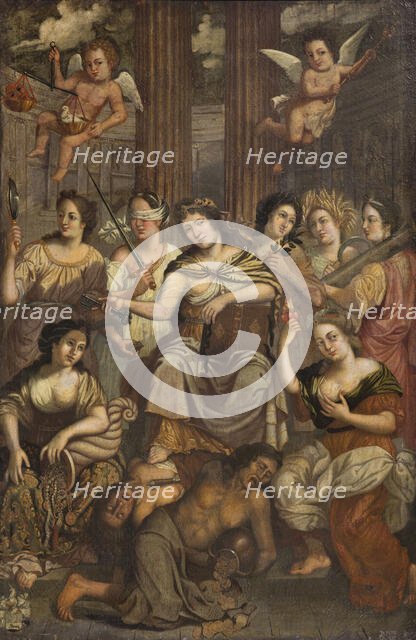 The Triumph of the Communal Administration, 1690. Creator: Follet, Hubert (1652-1722/23).