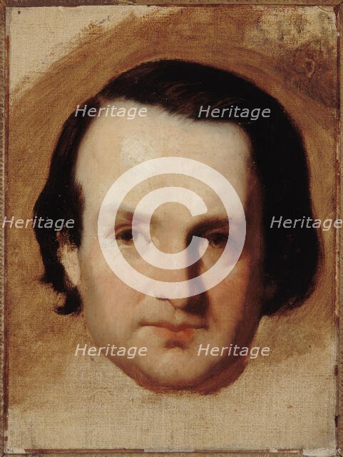 Portrait of Victor Hugo (1802-1885), writer, c1835. Creator: François Joseph Heim.