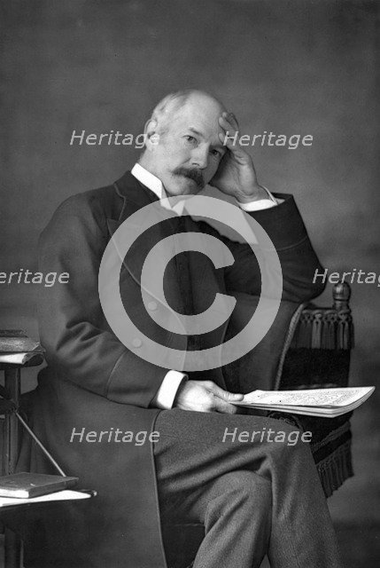 Colonel JF Maurice, 1890.Artist: W&D Downey