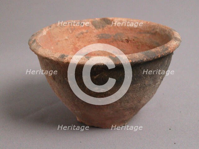 Bowl, Coptic, 4th-7th century. Creator: Unknown.