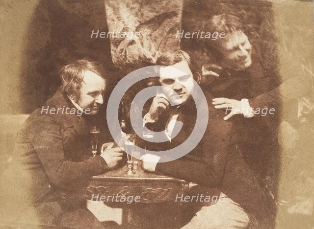 Edinburgh Ale: James Ballentine, Dr. George Bell, D.O. Hill, 1843-47. Creators: David Octavius Hill, Robert Adamson, Hill & Adamson.