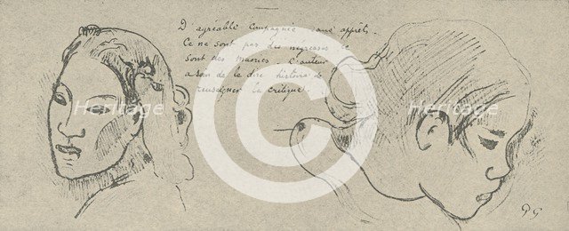 'Good Company, No Affectations', 1936. Artist: Paul Gauguin.