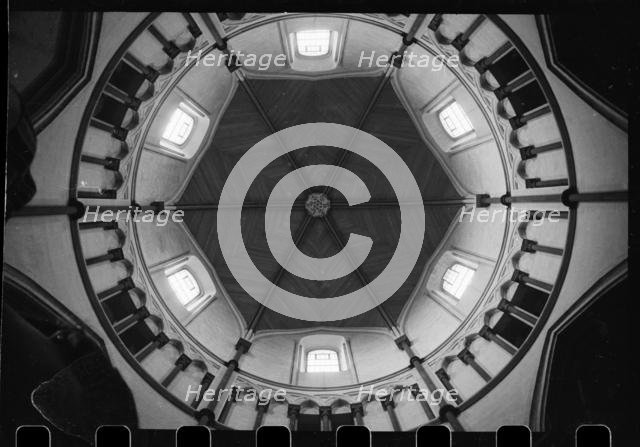 Temple Church of St Mary, Inner Temple Lane, City of London, c1955-c1980. Creator: Ursula Clark.