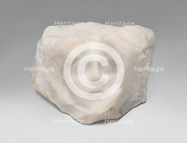 Untitled (Female Head), c. 1890-1920. Creator: Edouard Fortiny.