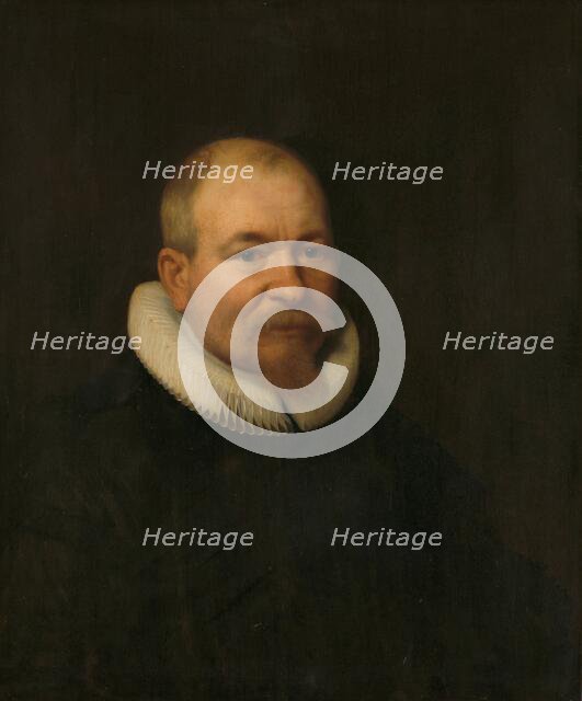 Samuel van Lansbergen (d. 1669), Remonstrant Minister in Rotterdam, 1646. Creator: Bartholomeus van der Helst.