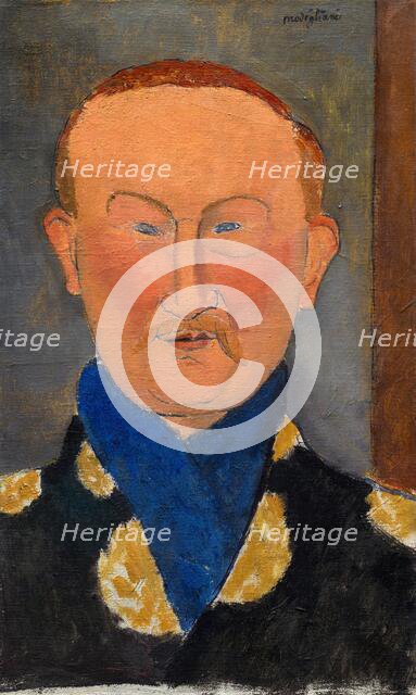 Léon Bakst, 1917. Creator: Amadeo Modigliani.