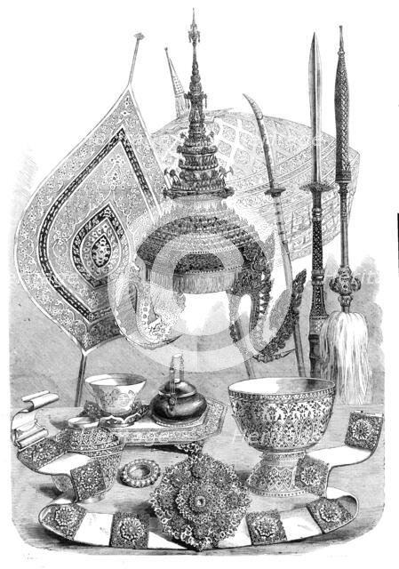 Presents from the Kings of Siam to Queen Victoria, 1857. Creator: Unknown.