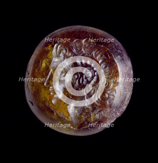 Intaglio, Alexander gem, 4th century BC. Artist: Unknown.