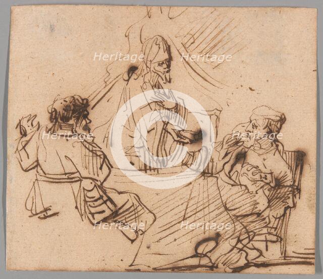 The Supper at Emmaus, 1626/69. Creator: Unknown.