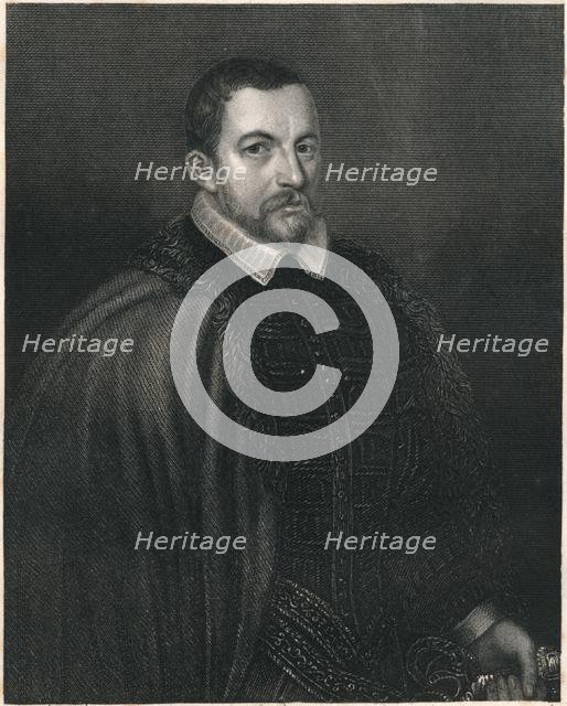 'Sir Thomas Bodley', (early-mid 19th century).  Creator: Henry Thomas Ryall.