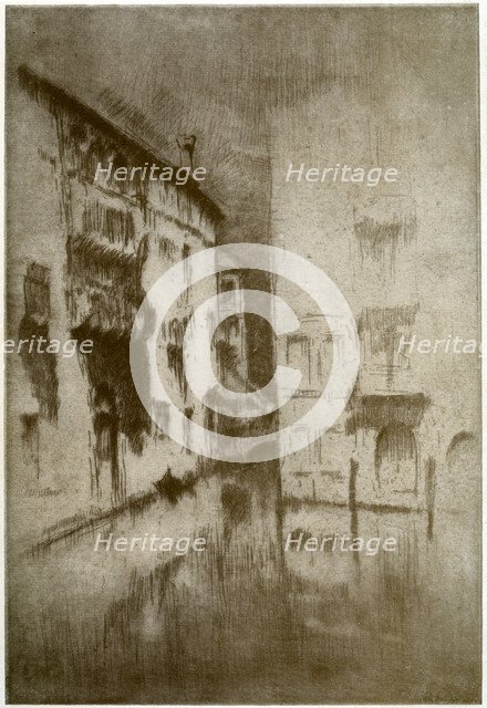 'Nocturne: Palaces', c1879 (1904).Artist: James Abbott McNeill Whistler