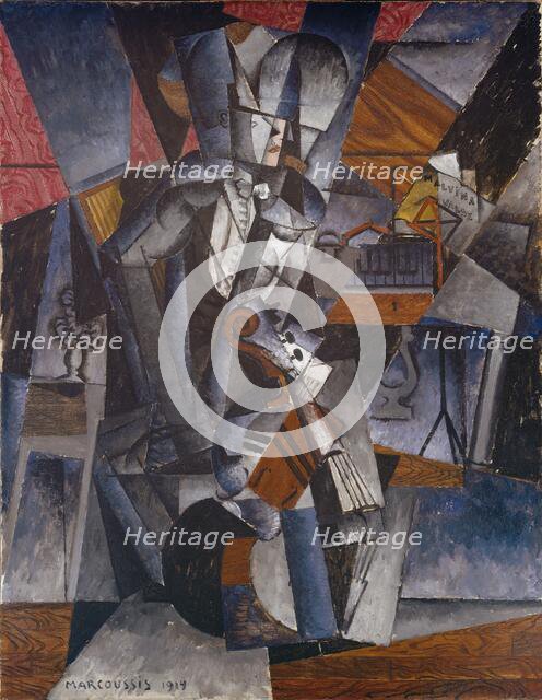 The Musician, 1914. Creator: Louis Marcoussis.