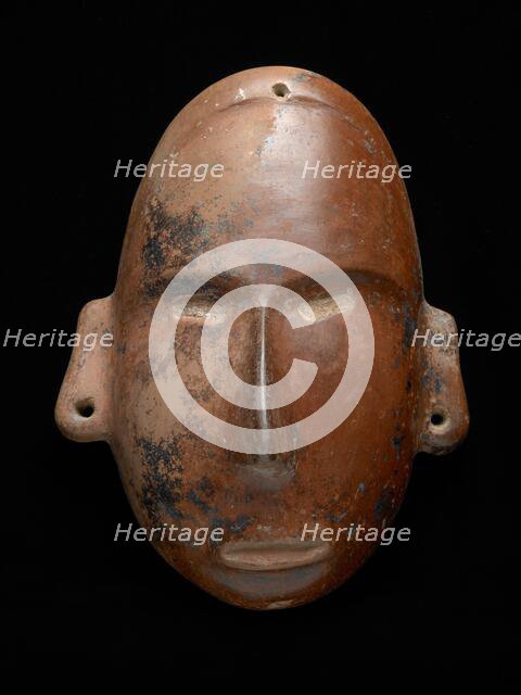 Burial mask, 200 BCE-300 CE. Creator: Unknown.