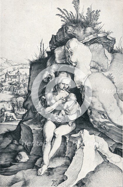 'The Penance of St John Chrysostom', 1495 (1906). Artist: Albrecht Durer.