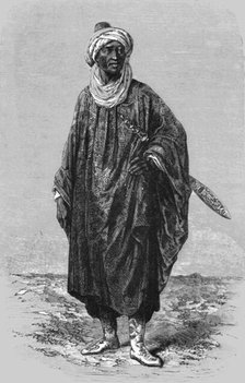 ''Dandangoura, chief of Farabougou; Journey from the Senegal to the Niger', 1875. Creator: Unknown.