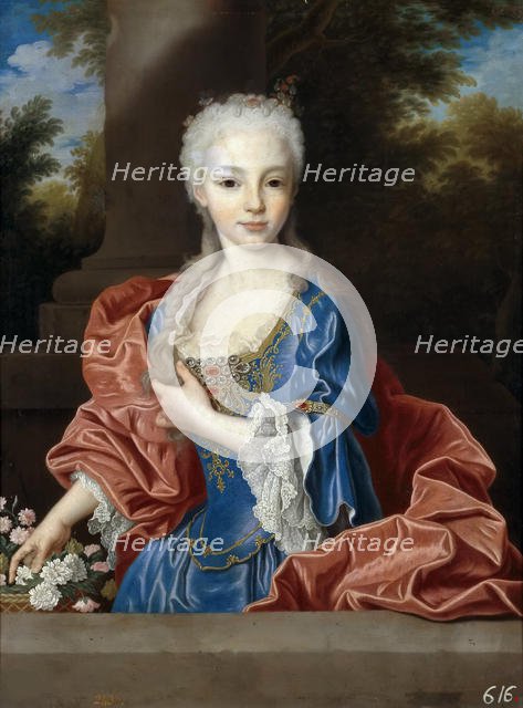 Mariana Victoria of Spain (1718-1781), before 1725. Creator: Ranc, Jean (1674-1735).