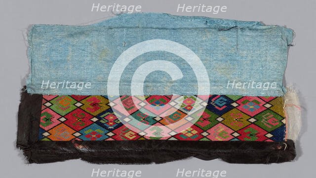 Trouser Band, China, Qing dynasty (1644-1911), 1875/1900. Creator: Unknown.