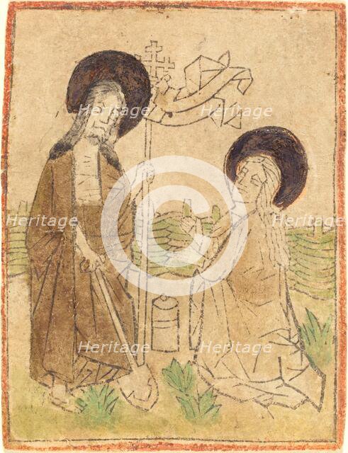 Christ Appearing to Mary Magdalene, 1460/1470. Creator: Unknown.