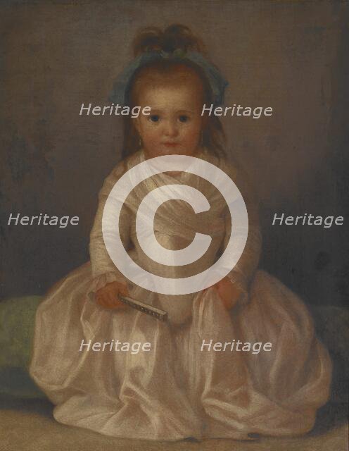 Portrait of a Little Girl, about 1788. Creator: Agustin Esteve y Marqués.