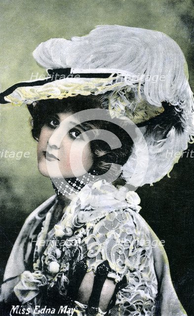 Edna May (1878-1948), American singer and actress, early 20th century. Artist: Unknown