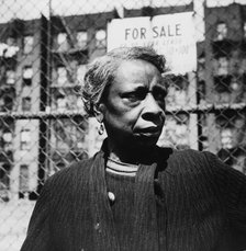 A Harlem resident, New York, 1943. Creator: Gordon Parks.