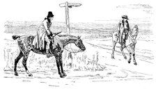 Royal Inst. of Painters in Water Colours: "Hawks Dinna Pike Out Hawks’ Een" - J. C. Dollman, 1890. Creator: Unknown.