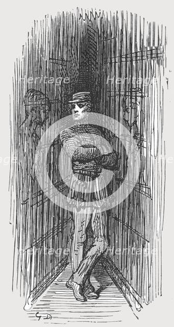 'The Turnkey', 1872.  Creator: Gustave Doré.