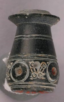 Button or Bead, Iran, 8th-10th century. Creator: Unknown.