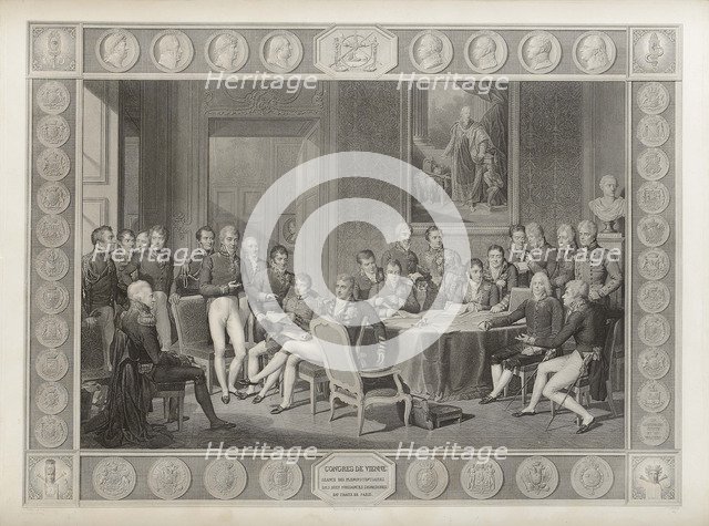 The Congress of Vienna, 1819.