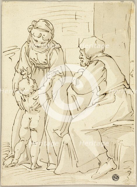 Holy Family, c. 1570. Creator: Unknown.