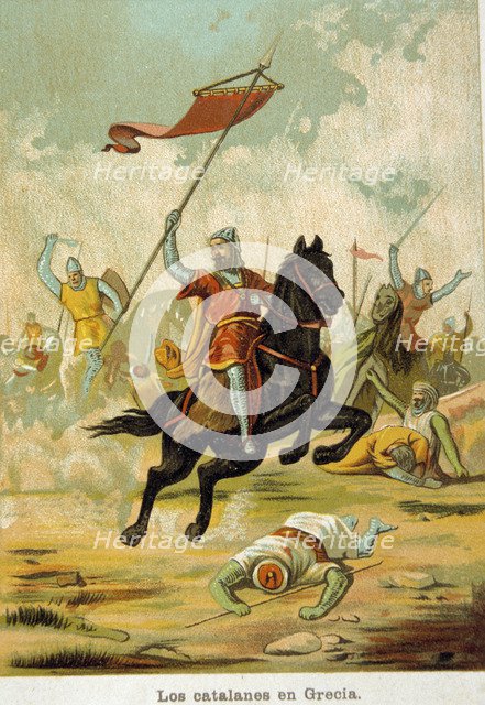 Catalan troops in the campaign of Greece.