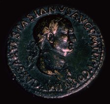 Roman coin of Vespasian. Artist: Unknown