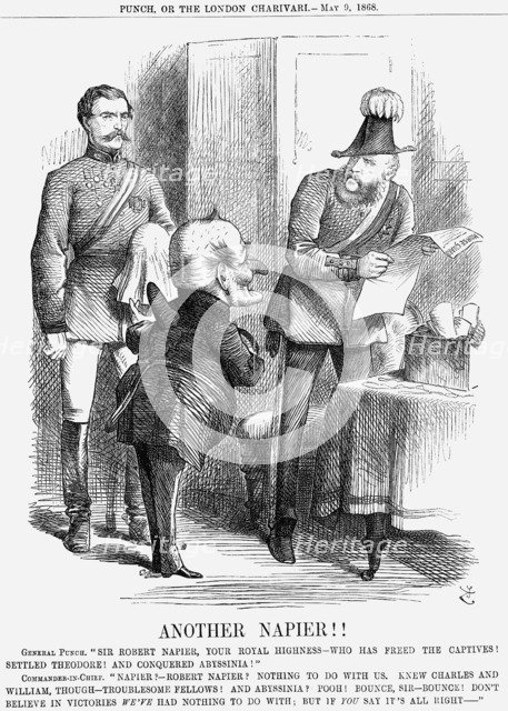 'Another Napier!!', 1868. Artist: John Tenniel